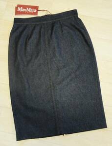  new goods 79%OFF Max Mara Max Mara Denim skirt navy 40 size 