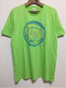 [即決古着]miwa concert tour 2012 guitarium/コンサートツアーTシャツ/ギタリウム/半袖/黄緑/イエローグリーン/TRUSS製/L