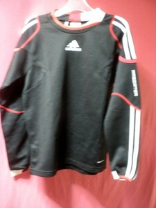 USED* there is defect Kids Adidas sport shirt size 140 black series 