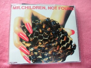 送料無料 ＵＳＥＤ Mr.Children NOT FOUND CD