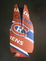 NHLアイスホッケーチーム　モントリオールカナディアン　デザイン　ビール保冷（クーラー）ホルダー_画像1
