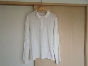 MADE IN ITALY YVES SAINT LAURENT POLO SIRT white イタリア製