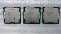 【中古】Intel CPU i7-2600/3.40GHZ×3個_画像1