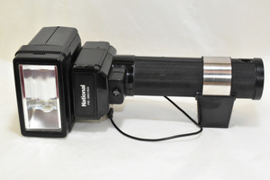 PE-360SG ナショナルストロボ National 動作確認済 保管品 単三電池６本は撮影と動作確認用で含まず。保管品 フラッシュ動作確認済