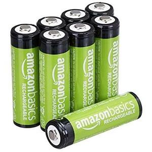 単3形8個パック ベーシック 充電池 充電式ニッケル水素電池 単3形8個セット (最小容量2000mAh 約1000回使用可能)