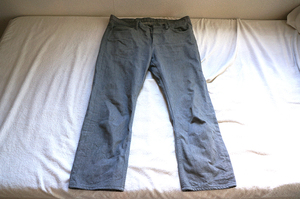 UNITED ARROWS BEAUTY&YOUTH グレー スリムパンツ SIZE:33