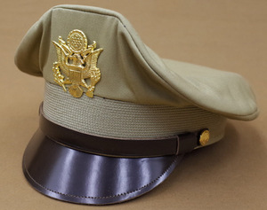 米軍タイプ制帽カーキ7・1/2§lovev§cp§WW2パイロット