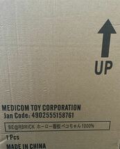 BE@RBRICK ベアブリック ホーロー看板 ペコちゃん 1000％_画像3