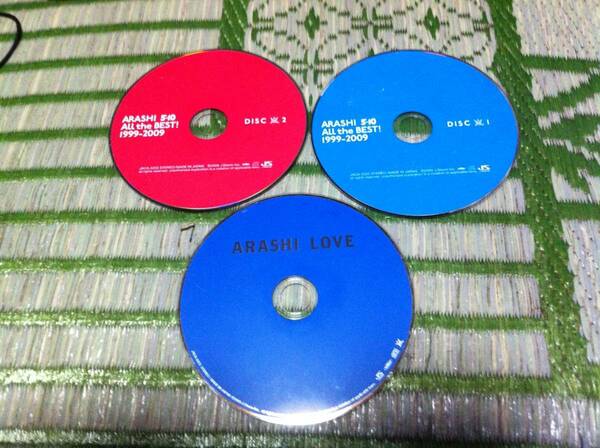 ARASHI 5×10 All the BEST! 1999-2009 嵐とLOVE(2013年のアルバム)　ディスクのみ