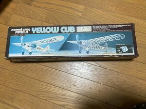 イエローカブ　飛行機　模型　Yellow cub バルフライヤーシリーズ 未組立