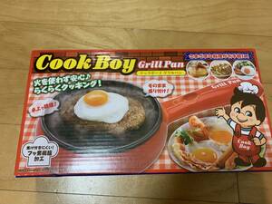 新品★CooK Boy クックボーイ グリルパン　AH10431　白★ピーナッツクラブ　フライパン