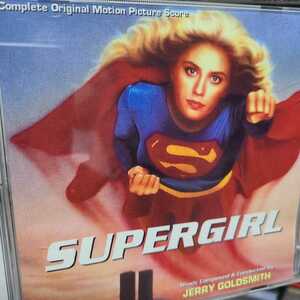  rare promo soundtrack 2CD Supergirl Jerry * Gold Smith 