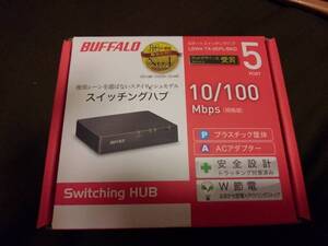 BUFFALO スイッチングハブ 10/100Mbps 5PORT