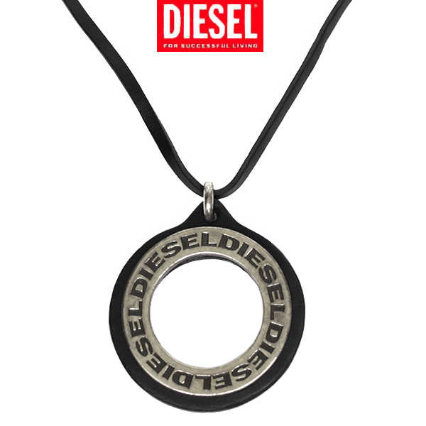 DIESEL ディーゼル ペンダントトップ チャーム 多数 レザーネックレス