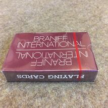 BRANIFF international ブラニフ　インターナショナル　ブラニフ航空　プレイングカード　トランプ　playing cards 未開封品　3_画像1