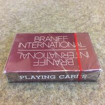 BRANIFF international ブラニフ　インターナショナル　ブラニフ航空　プレイングカード　トランプ　playing cards 未開封品　3_画像2