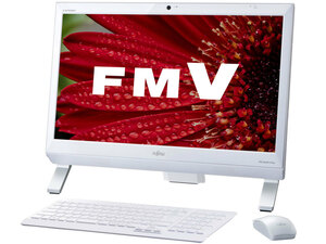 液晶一体型デスクトップ 富士通 FMV ESPRIMO FMVF52RW 21.5型 Celeron Dual-Core HDD1TB メモリ4GB Windows 8.1 office付属 量販店展示品