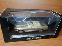 PMA 1/43★Mercedes Benz メルセデスベンツ 350 SL 1972 ゴールドメタ★美品_画像1