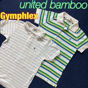 レディース　ポロシャツ　ユナイテッドバンブー　Gymphlex ジムフレックス　 ２枚セット　半袖　United bamboo