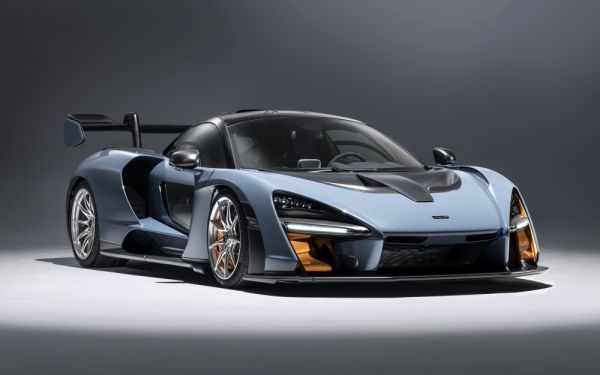 McLaren Senna Senna 限量500台 2018 Ayrton Senna 绘画风格壁纸海报 超大宽版 921 x 576mm 可剥贴纸型 001W1, 车, 摩托车, 汽车相关商品, 其他的