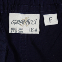 GRAMICCI WEATHER WIDE CULOTTE【F】ネイビー グラミチ ウェザー ワイドキュロット ガウチョ コットン ストレッチ GLP-17S038_画像5