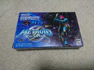 メトロイドフュージョン GBA ゲームボーイアドバンス メトロイド