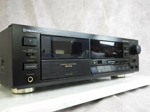 ☆ Pioneer パイオニア T-616 カセットデッキ プレーヤー ☆中古☆_画像1