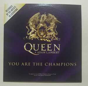 Queen + Adam Lambert You Are The Champions CD 新品 未再生 即決 EU盤 3000枚限定生産 完売 廃盤 We クイーン アダム・ランバート 