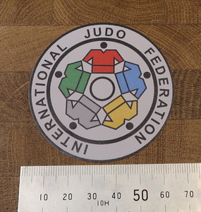 JUDO FEDERATION INTERNATIONAL дзюдо JFI стикер не использовался товар 
