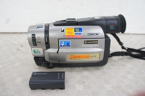 [KW]SONY/ソニー CCD-TRV95 video Hi8 XR ビデオカメラ Handycam 72x digital zoom □H018280
