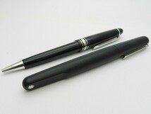 1000円スタート ボールペン 2点セット MONTBLANC モンブラン Mボールペン/マイスターシュテュック ネーム入り 筆記用具/文房具 J213_画像1