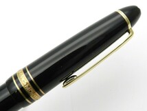 1000円スタート ボールペン MONTBLANC モンブラン マイスターシュテュック ル・グラン No.161 ブラック 筆記時約15cm 筆記用具/文房具 J201_画像3