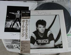 PAUL YOUNG LIVE EDITION ポールヤング ライブエディション　国内盤　　サイン入りフォト付