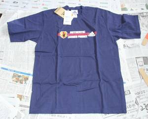 ADIDAS アディダス　サッカー日本代表Tシャツ　紺　新品タグ付き　2002　定価3600円税別
