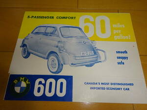 * super valuable that time thing catalog BMW600 English version ( Canada printing ) Ise ta Messerschmitt KR200gogomo Bill 