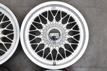 【希少 当時物】BBS RG016 15in 7J +25 PCD114.3 4本セット 180SX シルビア レパード ローレル ブルーバード セドリック グロリア サニー_画像6