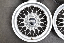 【希少 当時物】BBS RG016 15in 7J +25 PCD114.3 4本セット 180SX シルビア レパード ローレル ブルーバード セドリック グロリア サニー_画像3