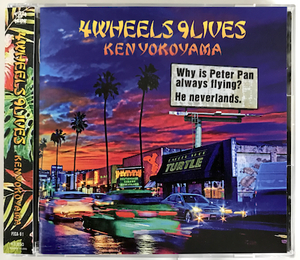 KEN YOKOYAMA / 4 WHEELS 9 LIVES / PZCA-91 帯付き CD+DVD［横山健、ハイスタンダード、Hi-STANDARD］