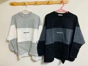 新品　ミルクフェド　トレーナー　セット