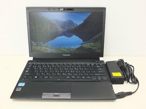 東芝/ dynabook R732/G PR732GFFR4BA3H ノートパソコン 13.3型ワイド ブラック 現状品
