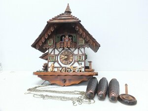 Romance REGULA社 鳩時計 大型 ドイツ製 ハト時計 掛け時計 柱時計 オルゴール付き 掛時計