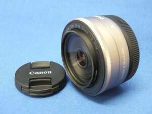 【美品】CANON/キャノン LENS EF-M 22mm 1:2 STM 43mm MACRO カメラ レンズ ミラーレス 一眼 