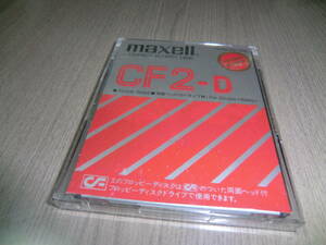 3インチ フロッピーディスク コンパクトフロッピー maxell CF2-D シャープ X1D で使用可 未使用 未開封