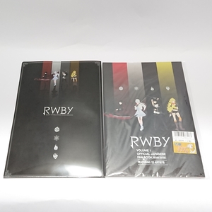 未開封 RWBY VOLUME 1 OFFICIAL JAPANESE FAN BOOK REVISED EDITION とらのあな特典付き A4クリアファイル ファンブック