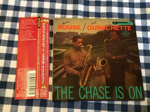 チャーリー・ラウズ&ポール・クイニシェット/ザ・チェイス・イズ・オン 中古CD 紙ジャケ紙ジャケット Charlie Rouge Paul Quinichette