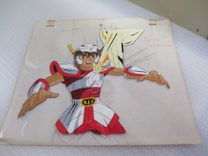 49c 聖闘士星矢 セル画 ペガサス星矢 聖域十二宮編 黄金の矢 当時モノ!!レアの商品画像