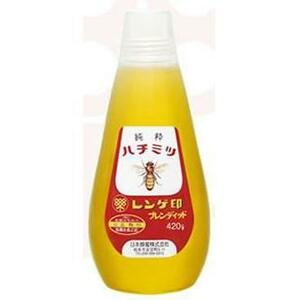 さんきん〓日本蜂蜜 レンゲ印 ハチミツ 420g
