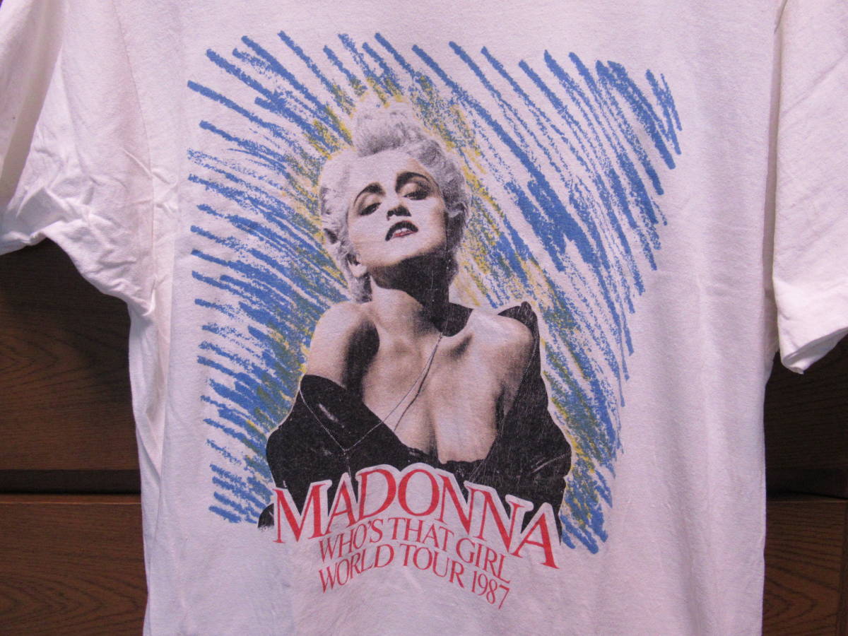 夏セール開催中 MAX80%OFF! マドンナ ヴィンテージTシャツ world