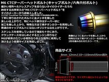 出品はM6×75mmのゴールド/焼チタンカラー