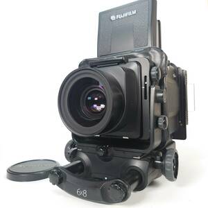 FUJIFILM GX680III 6×8 中判 フィルムカメラ EBC FUJINON 100mm F4 レンズ ポラバック スタジオカメラ 富士フィルム 現状品